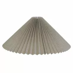 HALLBERGS BELYSNING Carolin Veckad Beige 50cm Lampskärm