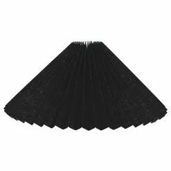 HALLBERGS BELYSNING Carolin Veckad Svart 40cm Toppringsskärm