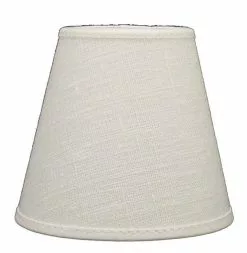 HALLBERGS BELYSNING Carolin Vit 11Cm Skärm