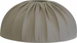 HALLBERGS BELYSNING Dome Lampskärm Natur Linne B60H24cm