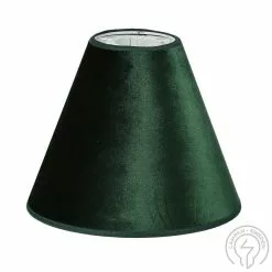 Roma Lampskärm Toppring Mörkgrön 22cm