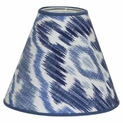 PR Home Saphia Blå Lampskärm 22cm Toppring E27