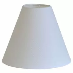 HALLBERGS BELYSNING Studio 54 Lampskärm Vit 22cm Toppring E27