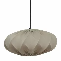 HALLBERGS BELYSNING TWISTER ELIPS Taklampskärm 65cm Sand