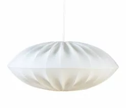 HALLBERGS BELYSNING UFO Taklampskärm 48cm Vit