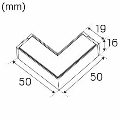 Hidealite Extend G2 LED-list Hörn 2700K -Taklampor affär hide a lite extend g2 led list horn 2700k 3
