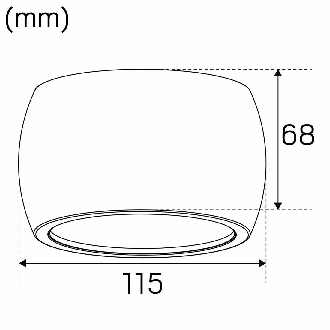 Hidealite Globe Surface Downlight 12cm Vit Tune 2 Hidealite Globe Surface Downlight 12cm Vit Tune - Bild 2