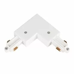 Hidealite L-anslutning LiteTrac 1-fas Inner Vit