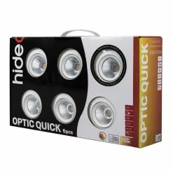 Hidealite Optic Quick ISO Spotlight 6W 6-pack Vit