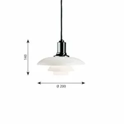 Louis Poulsen Ph 2/1 Takpendel -Taklampor affär louis poulsen ph 21 takpendel 2