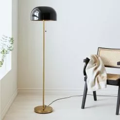 Markslöjd Blanca Golvlampa 2L Mässing/Svart -Taklampor affär markslojd blanca golvlampa 2l massingsvart 2