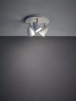 Markslöjd Ciro Vit/Stål 3L Takspotlight -Taklampor affär markslojd ciro vitstal 3l takspotlight 2