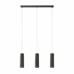 Markslöjd Costilla Taklampa Rak Grå 68cm