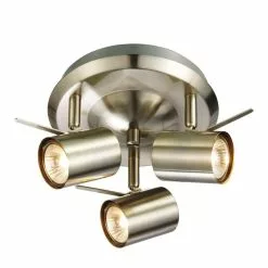 Markslöjd Hyssna Stål 3:A Led Rund Takspotlight