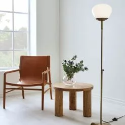 Markslöjd Rise Golvlampa Antik/Vit