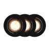 Nordlux Carina Smarta Spotlights 3-pack Rund Svart