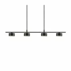 Nordlux Clyde Svart 4-Pendel