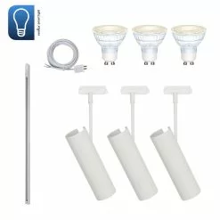 Nordlux Mib 6 Smart Skensystem Litet Vit 100cm