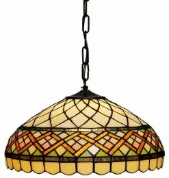 Nostalgia Retro Tiffany 40cm Taklampa