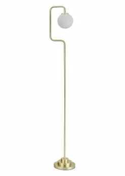 Oriva London Golvlampa Mässing 146cm