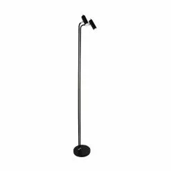 Oriva Mini Golvlampa 2 Svart 145cm