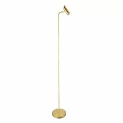 Oriva Mini Golvlampa Mässing 145cm