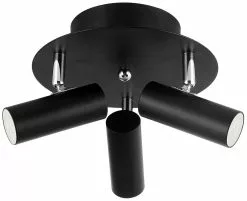 Oriva Mini Svart 3xLed Takspotlight