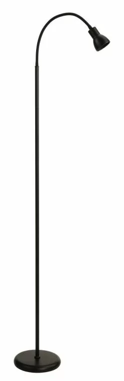 Oriva Saga Golvlampa Svart 140cm