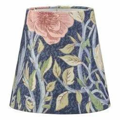 PR Home Cia Ophelia Blå Mönstrad Lampskärm 20cm