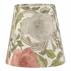 PR Home Cia Ophelia Rosa Mönstrad Lampskärm 20cm