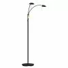 Texa Design Toreno Svart/Mässing Dubbel 127cm Golvlampa