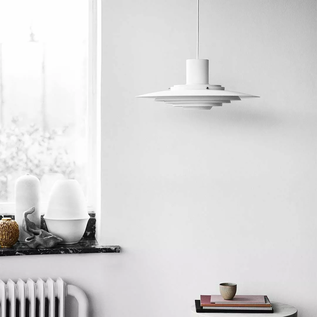 &Tradition P376 KF1 Mattvit 47cm Taklampa 4 &Tradition P376 KF1 Mattvit 47cm Taklampa - Bild 4