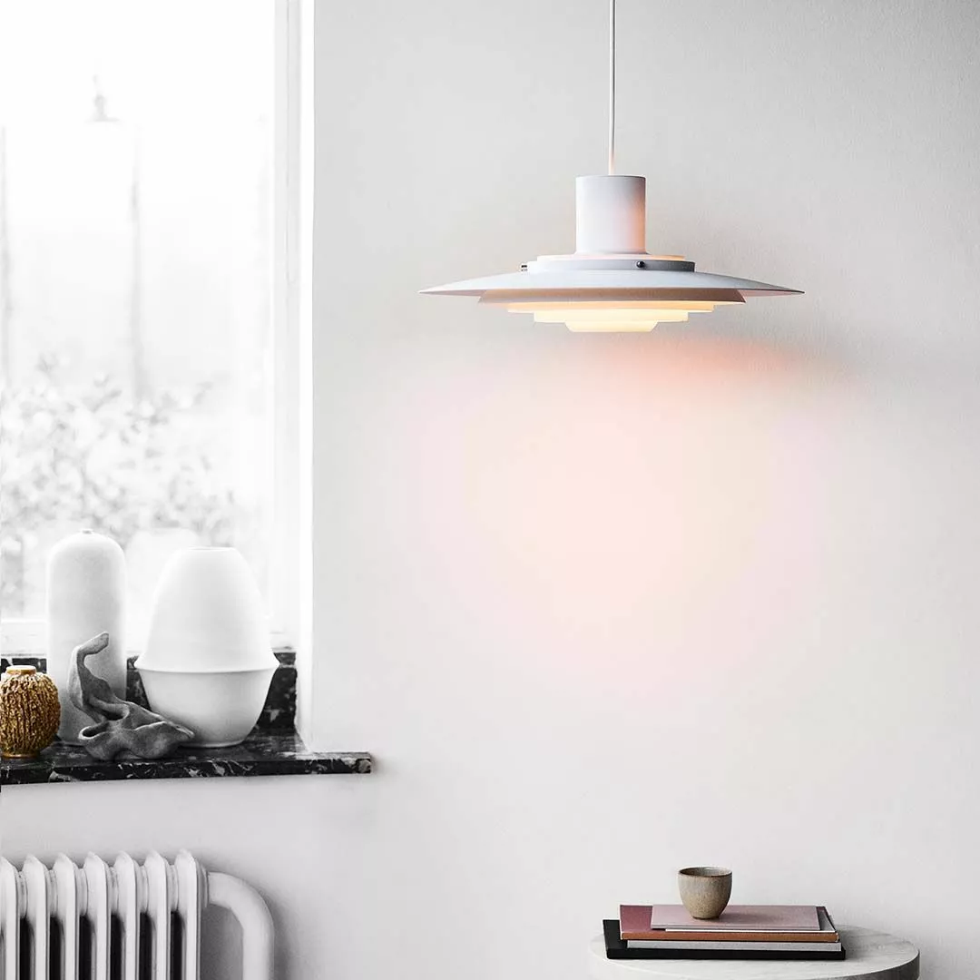 &Tradition P376 KF1 Mattvit 47cm Taklampa 5 &Tradition P376 KF1 Mattvit 47cm Taklampa - Bild 5