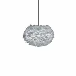 Umage Eos Medium Grå 45Cm Skärm -Taklampor affär umage vita eos medium gra 45cm skarm 6