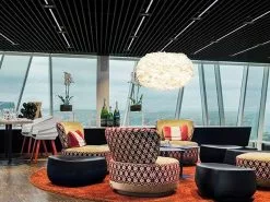 Umage Lora Vit Medium 45cm Skärm -Taklampor affär umage vita lora medium vit skarm 6